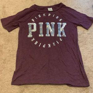 PINK/VS Sequin Shirt